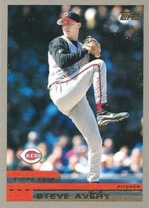 SOLD 52746 2000 Topps #11 Steve Avery VG Cincinnati Reds 