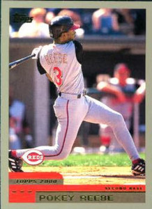 2000 Topps #81 Pokey Reese VG Cincinnati Reds 