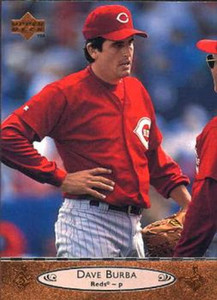1996 Upper Deck #311 Dave Burba VG Cincinnati Reds 