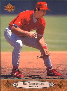 1996 Upper Deck #312 Eddie Taubensee VG Cincinnati Reds 