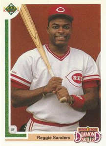 1991 Upper Deck Final Edition #11F Reggie Sanders NM-MT Cincinnati Reds 