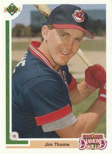1991 Upper Deck Final Edition #17F Jim Thome NM-MT RC Rookie Cleveland Indians 