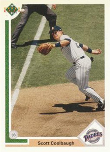 1991 Upper Deck Final Edition #37F Scott Coolbaugh NM-MT San Diego Padres 