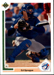 1991 Upper Deck Final Edition #47F Ed Sprague NM-MT Toronto Blue Jays 