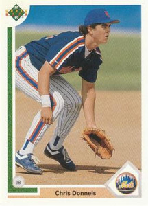 1991 Upper Deck Final Edition #61F Chris Donnels NM-MT RC Rookie New York Mets 