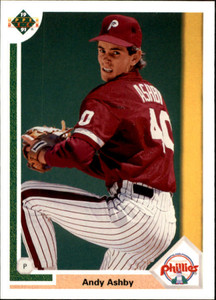1991 Upper Deck Final Edition #64F Andy Ashby NM-MT RC Rookie Philadelphia Phillies 