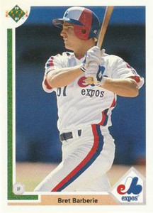 1991 Upper Deck Final Edition #67F Bret Barberie NM-MT RC Rookie Montreal Expos 