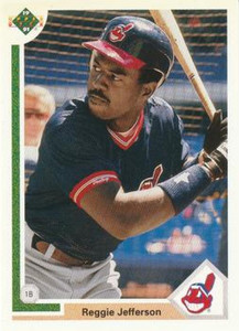 1991 Upper Deck Final Edition #73F Reggie Jefferson NM-MT Cleveland Indians 