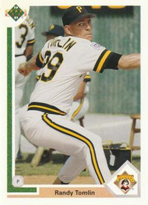 1991 Upper Deck Final Edition #76F Randy Tomlin NM-MT RC Rookie Pittsburgh Pirates 