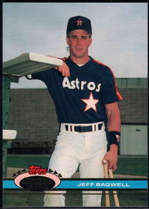 1991 Stadium Club #388 Jeff Bagwell VG RC Rookie Houston Astros 