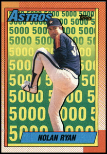 1990 Topps #4 Nolan Ryan VG Houston Astros 