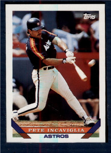 1993 Topps #7 Pete Incaviglia VG Houston Astros 