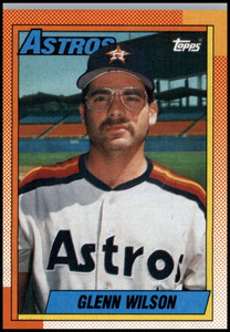 1990 Topps #112 Glenn Wilson VG Houston Astros 