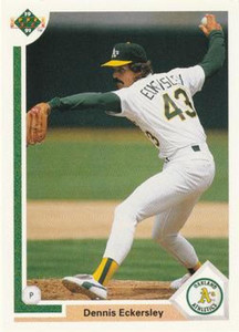 1991 Topps #250 Dennis Eckersley VG Oakland Athletics - Under the Radar  Sports