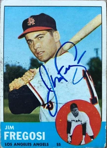 Jim Fregosi Autographed 1963 Topps #167 Los Angeles Angels Card Collector