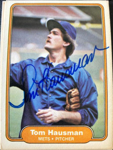 SOLD 86957 Tom Hausman Autographed 1982 Fleer #526