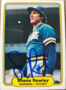 Shane Rawley Autographed 1982 Fleer #517