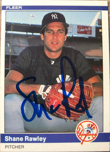 Shane Rawley Autographed 1984 Fleer #138