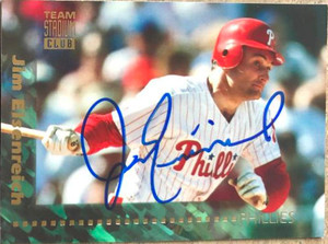 Jim Eisenreich Autographed 1994 Stadium Club Team #224