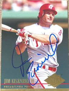 Jim Eisenreich Autographed 1994 Fleer Ultra #545