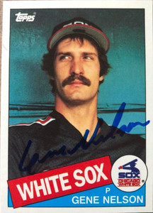 Gene Nelson Autographed 1985 Topps Traded #86T