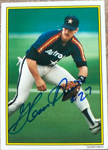 Glenn Davis Autographed 1989 Topps All-Star Set Collector's Edition (Glossy Send Ins) #32 Glenn Davis Autographed 1989 Topps All-Star Set Collector's Edition (Glossy Send Ins) #32