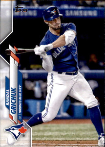 SOLD 88813 2020 Topps #231 Randal Grichuk NM-MT Toronto Blue Jays 