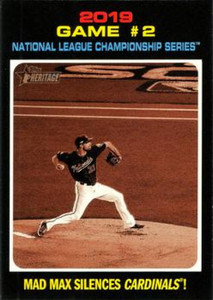 2020 Topps Heritage #203 Max's masterpiece NM-MT Washington Nationals 