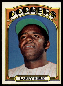 1972 Topps #398 Larry Hisle VG Los Angeles Dodgers 