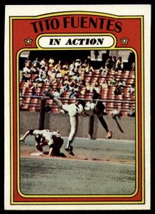 1972 Topps #428 Tito Fuentes IA VG San Francisco Giants 