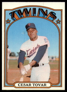 1972 Topps #275 Cesar Tovar VG Minnesota Twins 