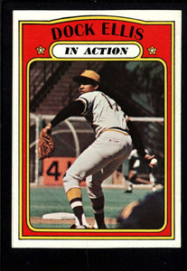  1976 Topps # 528 Dock Ellis Pittsburgh Pirates