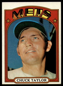 1972 Topps #407 Chuck Taylor VG New York Mets 