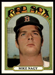 1972 Topps #488 Mike Nagy VG Boston Red Sox 