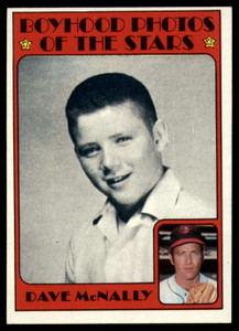 1972 Topps #344 Dave McNally VG Baltimore Orioles 