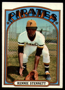 1972 Topps #219 Rennie Stennett VG RC Rookie Pittsburgh Pirates 