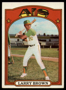  1972 Topps # 62 Angel Mangual Oakland Athletics