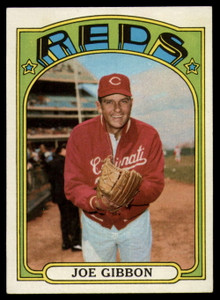 1972 Topps #382 Joe Gibbon VG Cincinnati Reds 