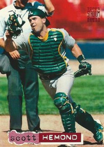 1994 Stadium Club #12 Scott Hemond VG Oakland Athletics 