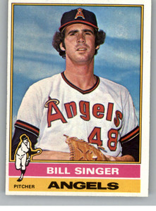 1976 Topps #411 Bill Singer VG California Angels 