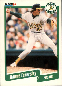 1991 Topps #250 Dennis Eckersley VG Oakland Athletics - Under the Radar  Sports