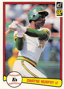 1982 Donruss #239 Dwayne Murphy VG Oakland Athletics 