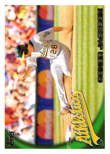 2010 Topps Update #US-42 Conor Jackson NM-MT Oakland Athletics 