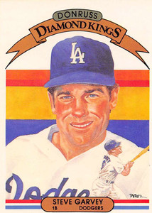 1982 Donruss #3 Steve Garvey DK VG Los Angeles Dodgers 