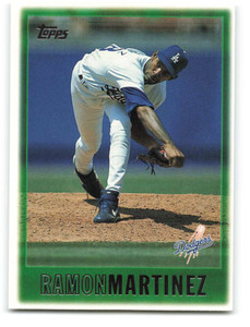 1997 Topps #182 Ramon Martinez VG  Los Angeles Dodgers 