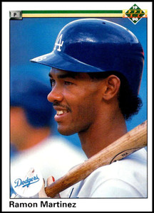 1990 Upper Deck #675 Ramon Martinez VG Los Angeles Dodgers 