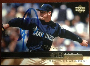 2001 Jamie Moyer Signed Seattle Mariners All-Star Jersey - Matthew