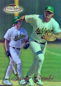 1999 Topps #324 Jason Giambi VG Oakland Athletics - Under the Radar Sports