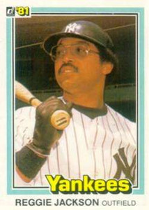 1981 Donruss #228 Reggie Jackson NM-MT New York Yankees 