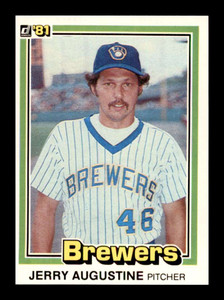 1981 Donruss #445 Jerry Augustine NM-MT Milwaukee Brewers 